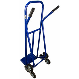 Тележка двухколесная грузовая КГЛ 200 колёса литые лестничные d160