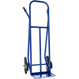 Тележка двухколесная грузовая КГЛ 200 колёса литые лестничные d160