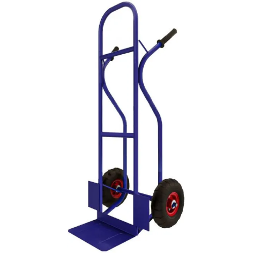 Тележка двухколесная грузовая КГ 170 с колёсами пневмо d 250мм