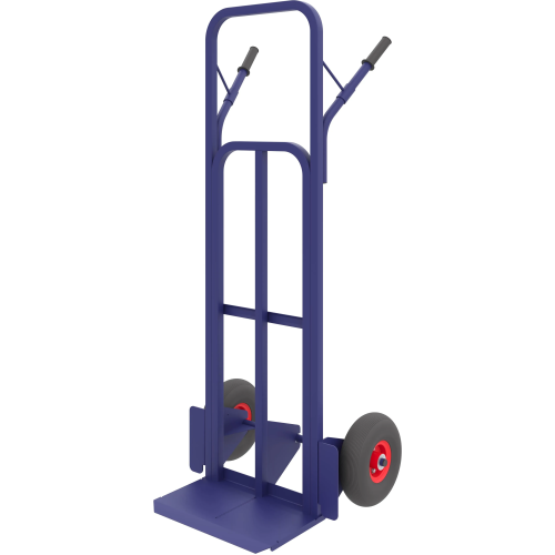 Тележка двухколесная грузовая КГ 350 колёса пневмо d 250