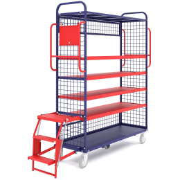 Тележка четырёхколёсная для комиссионирования ТДК 01