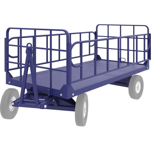 Большегрузная багажно - почтовая телега БГ 1 (1250х2500мм) без колёс