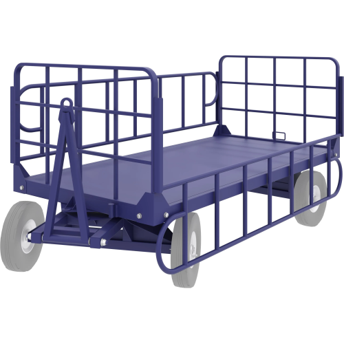 Большегрузная багажно - почтовая телега БГ 1 (1250х2500мм) без колёс