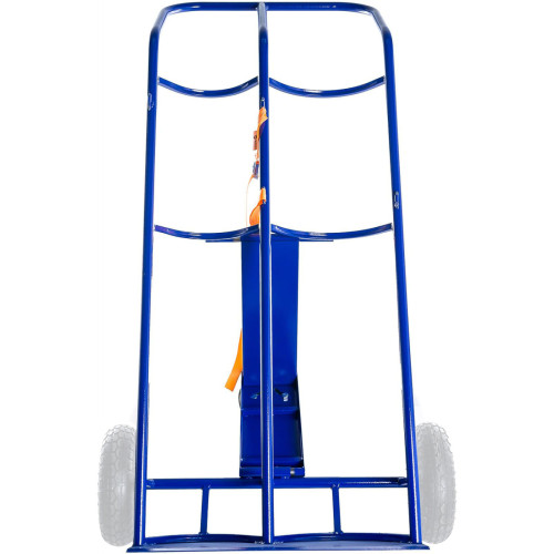 Тележка для перевозки двух баллонов с фиксацией ремнем ГБ -2