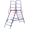 Лестница передвижная разборная ЛР 6.2, 6 ступеней
