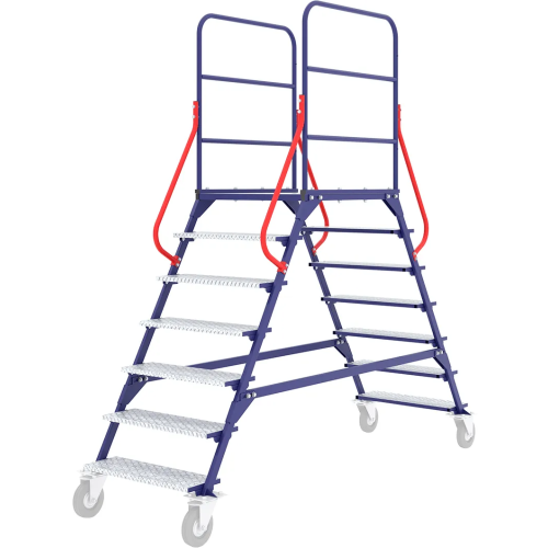 Лестница передвижная разборная ЛР 6.2, 6 ступеней