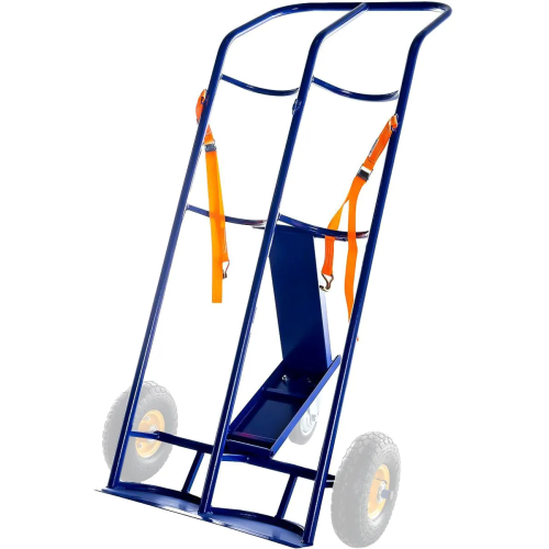 Тележка для перевозки 2-х баллонов с фиксацией ремнём КП 2