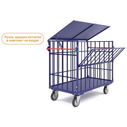 Контейнер трубчатый КТМ 6 (800х1200х920мм) без крышки, без колёс