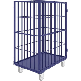 Шкаф трубчатый, дно - листовой металл, с двумя дверками ШТМ 2 (600х900х1200)