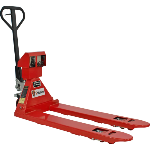 Ручная гидравлическая тележка с весами Shtapler CBY 2000 PU