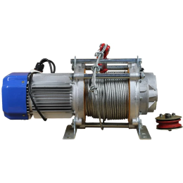 Лебедка электрическая тяговая стационарная Shtapler KCD 1000/500кг 35/70м 380В