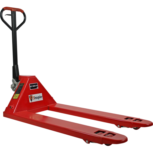 Ручная гидравлическая тележка Shtapler AC 5000 PU широковильная