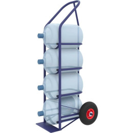 Тележка двухколесная для перевозки 4-х бутылей воды ВД 4 без колёс