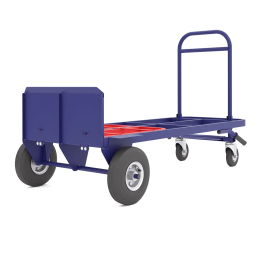 Тележка двухколесная грузовая универсальная ТГУ 200 (d250 + d125 болтовое)