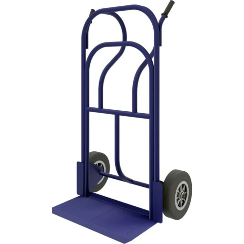 Тележка двухколесная грузовая КГУ 300 колёса литые с чугунным ободом d 250мм