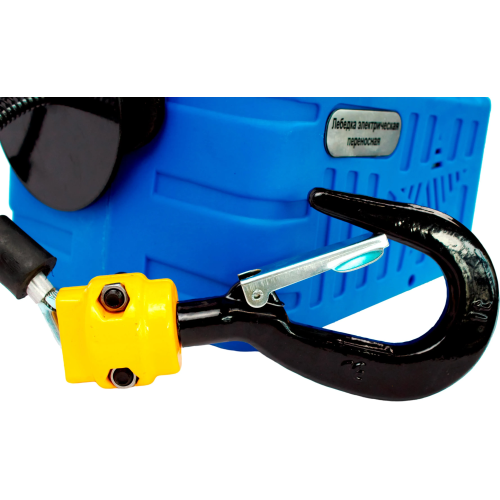 Лебедка электрическая переносная Shtapler SQ-02 (J) 450кг 4,6м 220В, с беспроводным пультом