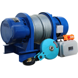 Лебедка электрическая тяговая стационарная Shtapler KDJ (J) 2000/1000кг 35/70м 380В