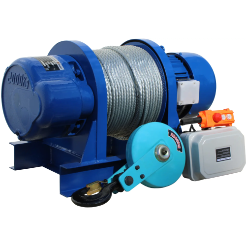 Лебедка электрическая тяговая стационарная Shtapler KDJ (J) 2000/1000кг 35/70м 380В