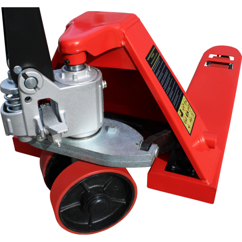 Тележка гидравлическая ручная с короткими вилами Shtapler AC 2500 PU, длина вил 800мм