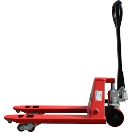 Тележка гидравлическая ручная с короткими вилами Shtapler AC 2500 PU, длина вил 800мм