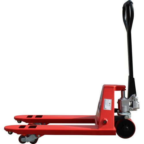Тележка гидравлическая ручная с короткими вилами Shtapler AC 2500 PU, длина вил 800мм