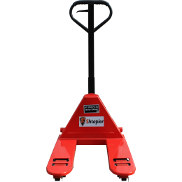 Тележка гидравлическая ручная с короткими вилами Shtapler AC 2500 PU, длина вил 800мм