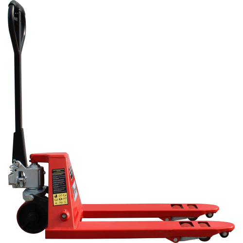 Тележка гидравлическая ручная с короткими вилами Shtapler AC 2500 PU, длина вил 800мм