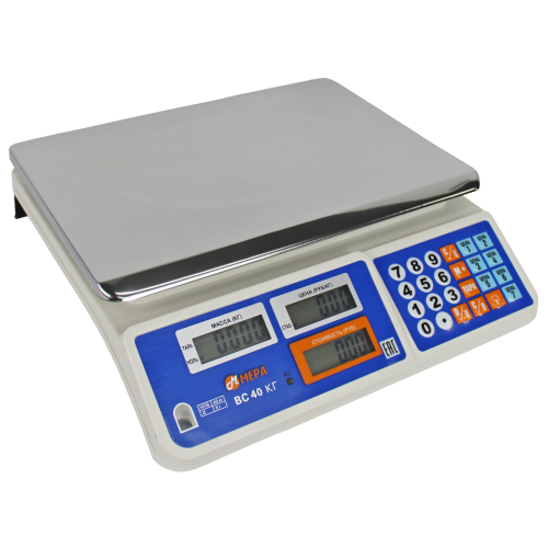 Весы торговые МЕРА ВС 40