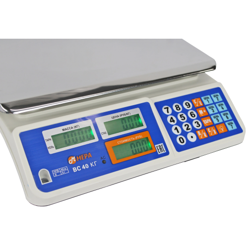 Весы торговые МЕРА ВС 40