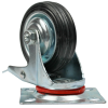 Колесная опора поворотная с тормозом RAD AB 75