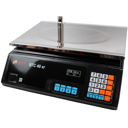 Весы торговые МЕРА ВТС 40