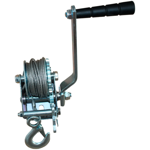 Лебедка ручная барабанная Shtapler FD-500 (220кг, 10м, трос)