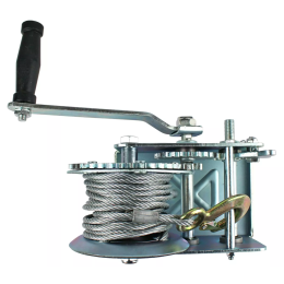 Лебедка ручная барабанная Shtapler FD-2500 (1130кг, 10м, трос)