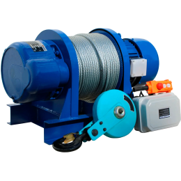 Лебедка электрическая тяговая стационарная Shtapler KDJ (J) 3000/1500кг 50/100м 380В