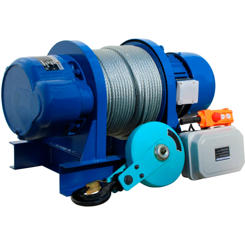 Лебедка электрическая тяговая стационарная Shtapler KDJ (J) 3000/1500кг 50/100м 380В