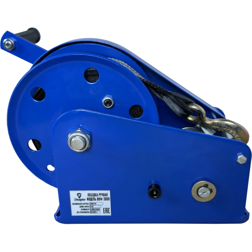 Лебедка ручная Shtapler BHW-3000 г/п 1,2т 10м (T)