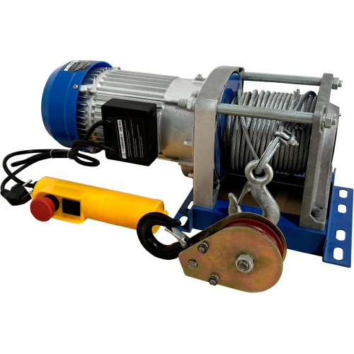 Лебедка электрическая тяговая стационарная Shtapler KCD2 (J) 500/250кг 15/30м 220В