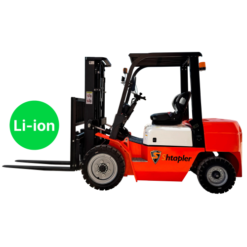 Погрузчик вилочный электрический Shtapler CPD-EL100 35ZSM48 (Li-80V/280Ah.ST.SC.PS.1220.SH)