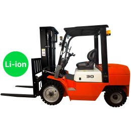 Погрузчик вилочный электрический Shtapler CPD-EL100 30ZSM48 (Li-80V/280Ah.ST.SC.PS.1220.SH)