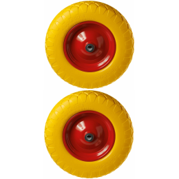 Комплект колёс d380 мм вспененный полиуретан (2 шт)