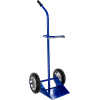 Тележка двухколесная с одной ручкой для перевозки одного баллона ГБР 1 (колёса d250 литые)