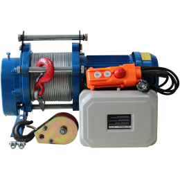 Лебедка электрическая тяговая стационарная Shtapler KCD (J) 1000/500кг 35/70м 220В