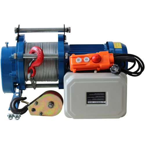 Лебедка электрическая тяговая стационарная Shtapler KCD (J) 1000/500кг 35/70м 220В