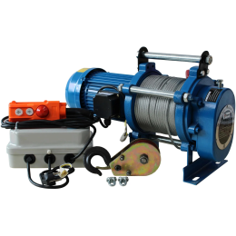 Лебедка электрическая тяговая стационарная Shtapler KCD (J) 1000/500кг 35/70м 220В