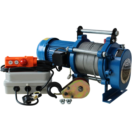 Лебедка электрическая тяговая стационарная Shtapler KCD (J) 1000/500кг 35/70м 220В