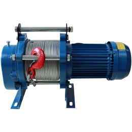 Лебедка электрическая тяговая стационарная Shtapler KCD (J) 1000/500кг 35/70м 220В