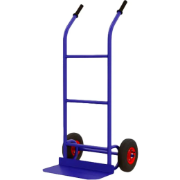 Тележка двухколесная грузовая КГР 200 с колёсами d 200 мм пневмо резина