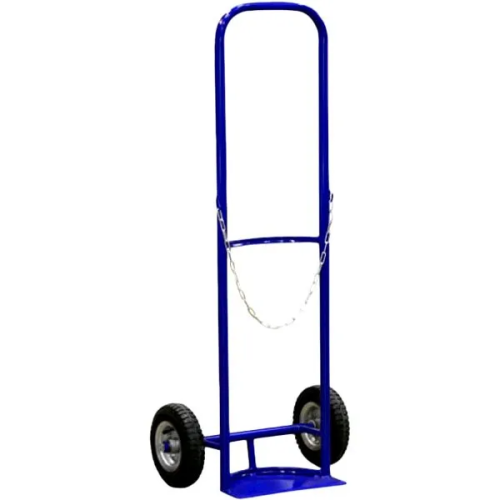 Тележка двухколесная для перевозки одного пропанового баллона ПР 1 (колёса d 200 литые)
