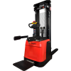 Штабелер самоходный с платформой оператора Shtapler QBD 1650 (L175)
