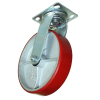 Колесная опора большегрузная полиуретановая поворотная RAD CPU 125